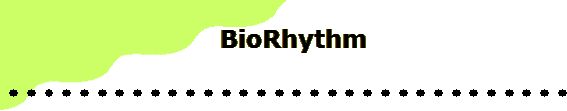 Biorhythm