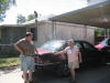 Ronnie and Loretta Ann Dyer getting ready to leave Roswell, NM